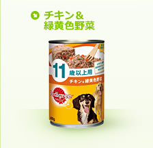 チキン&緑黄色野菜